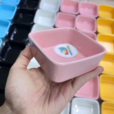 Bát nước chén nước 6 màu chất liệu sứ dành cho ốc mượn hồn