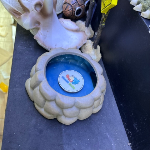 Bát nước giếng xanh mô phỏng thời đồ đá