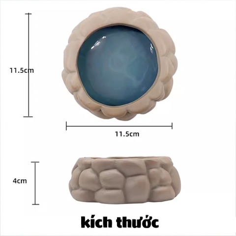 Bát nước giếng xanh mô phỏng thời đồ đá