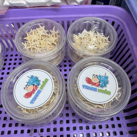 Sao biển khô thức ăn bổ sung canxi cho ốc mượn hồn