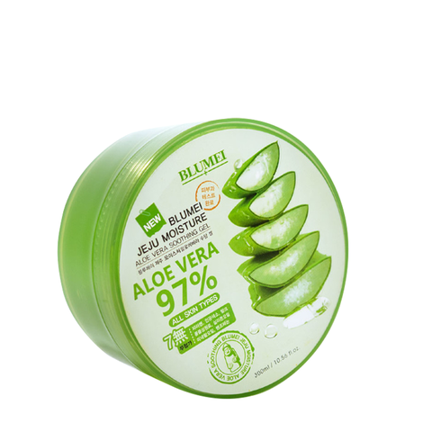 Gel Dưỡng Ẩm Đa Năng Blumei Jeju Moisture Aloe 97% Soothing Gel