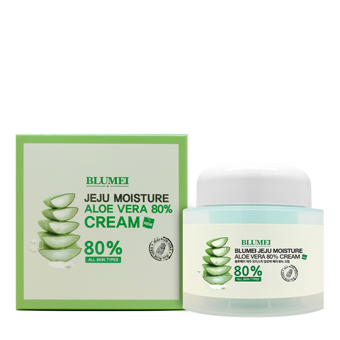 Kem Dưỡng Ẩm Lô Hội Blumei Jeju Moisture Aloe Vera Cream