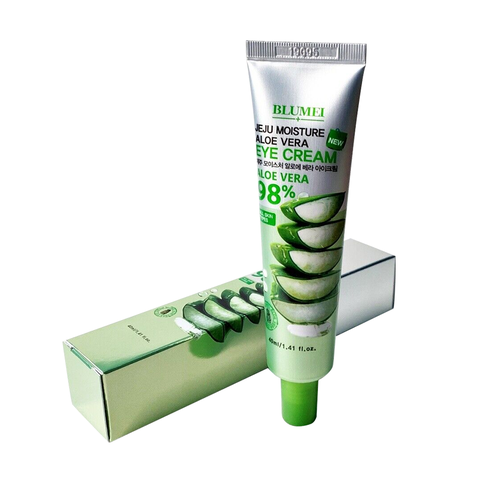 Kem Chống Nhăn Mắt Lô Hội Blumei Jeju Moisture Aloe Vera Eye Cream