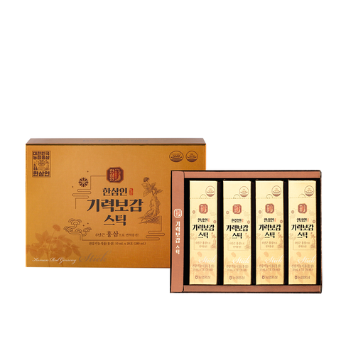 Nước Hồng Sâm Năng Lượng Dạng Thanh Hansamin Red Ginseng Energy Bogam Stick