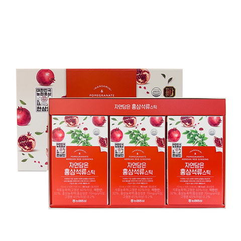 Nước Hồng Sâm Lựu Hansamin Pomegranate Korean Red Ginseng (Tách set)