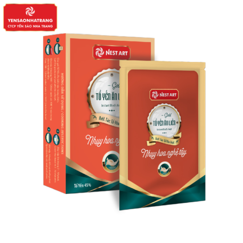 Tổ yến ăn liền Gold – Nhụy hoa nghệ tây
