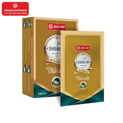 Tổ yến ăn liền Gold – Nhân sâm