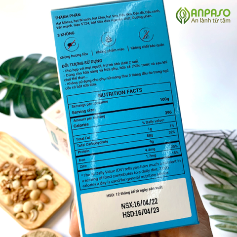 Ngũ Cốc Dinh Dưỡng Happy Nuts – Ngũ Cốc Tiện Lợi Anpaso