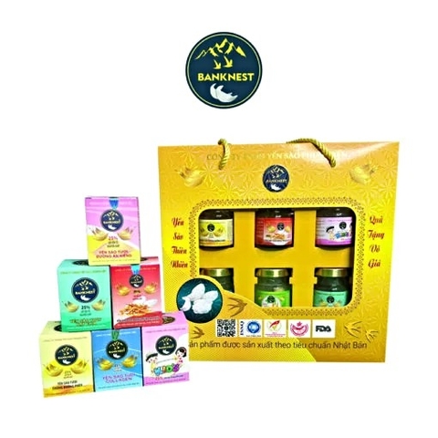 Tổ yến chưng 6 vị thập cẩm – 33% sợi yến