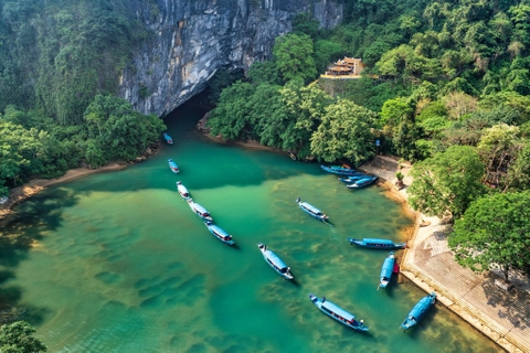 TOUR GHÉP QUẢNG BÌNH 3 NGÀY 2 ĐÊM ( Phong Nha – Nhật Lệ – Động Thiên Đường – Suối Nước Moọc – Vũng Chùa – Đá Nhảy)