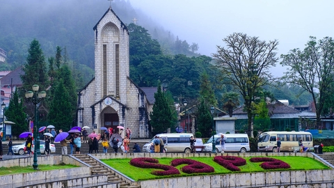 TOUR HÀ NỘI - MÙ CÀNG CHẢI - SAPA - FANSIPAN 3N2Đ