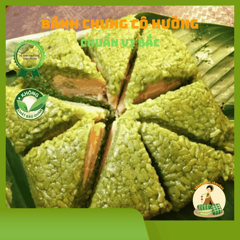 Bánh chưng chay nhân đậu xanh 700gram