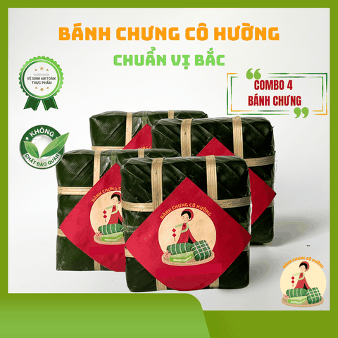 Combo 4 bánh chưng