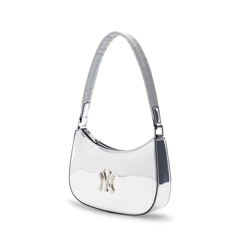 MLB Korea Silver HoboBag NY Yankees 3ABQS124N-50SI
