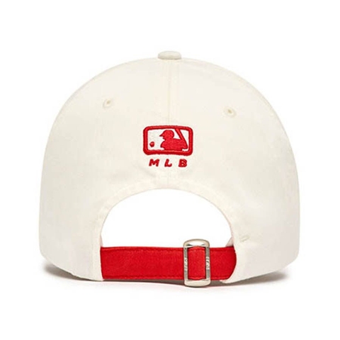 MLB Basic Color Block Unstructured Ball Cap Boston Red Sox 3ACP3303N-43RDS