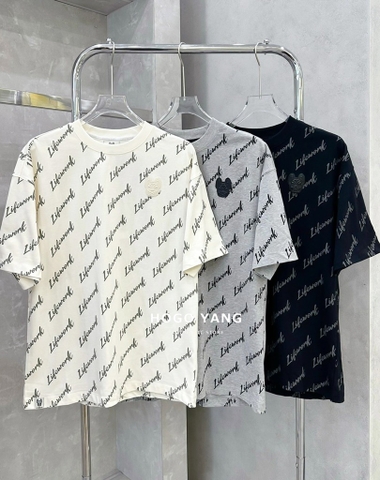 LIFE WORK T-SHIRT LW242TS070-1 BLACK