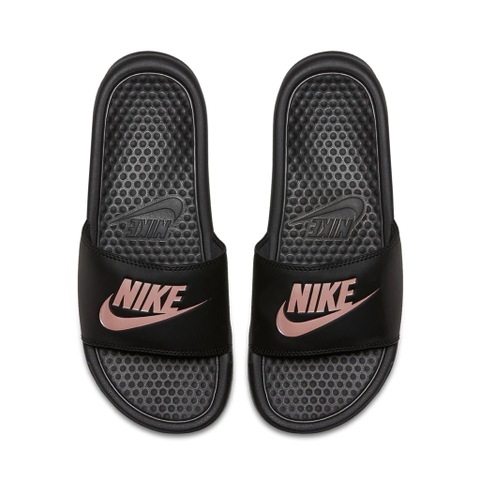 Nike Benassi JDI Black Rose Gold 343881-007