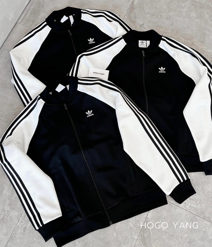 Adidas Adicolor Classics Oversized SST Track Top - Black