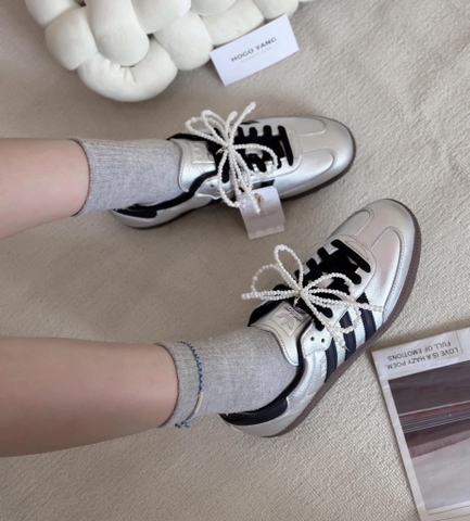Adidas Samba OG 'Silver Metallic' JI4218