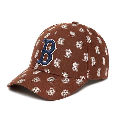 MLB Monogram Structure Ball Cap Boston Red Sox