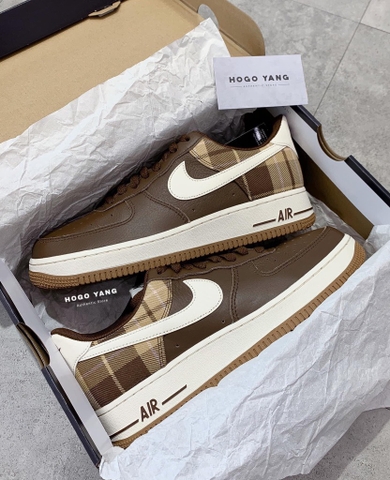 Nike Air Force 1 Low '07 LX Brown Plaid DV0791-200