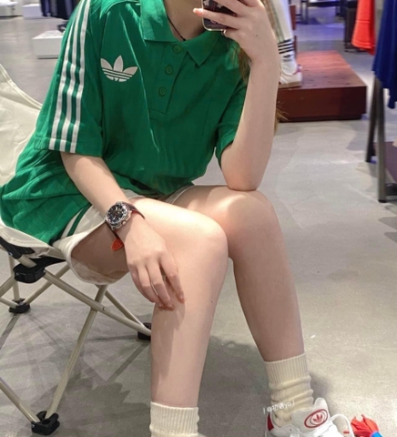 Adidas Adicolor 70s Vintage Polo Shirt Green IP6976