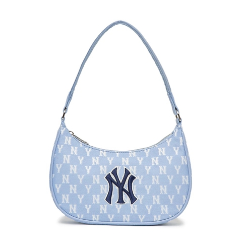 MLB Monogram Hobo Bag New York Yankees Blue