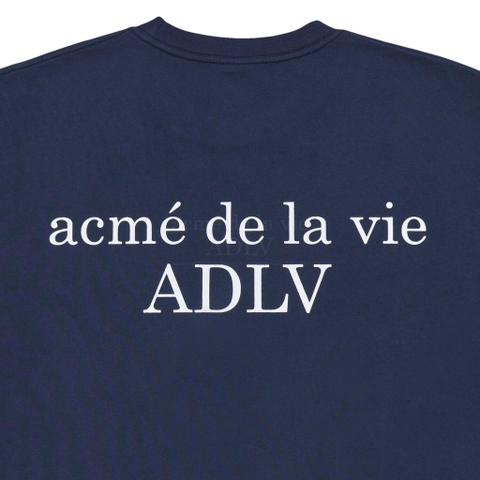 ADLV BASIC LOGO SEASON2 SHORT SLEEVE T-SHIRT NAVY