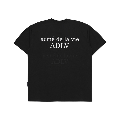 ADLV DTP PRAY GIRL BABY FACE SHORT SLEEVE T-SHIRT BLACK