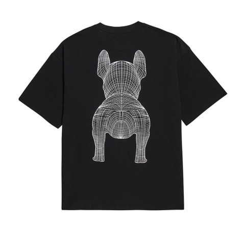 LIFE WORK Big Ladog Short Sleeve T-Shirt Jet Black