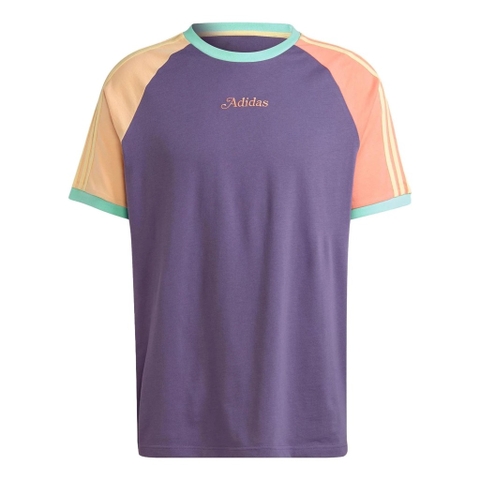 ADIDAS ENJOY SUMMER RAGLAN TEE TECH 'PURPLE' IT8189