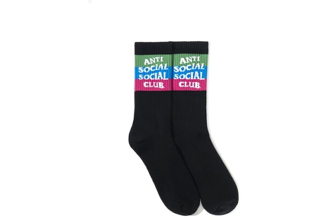 Anti Social Social Club Life is Great Socks