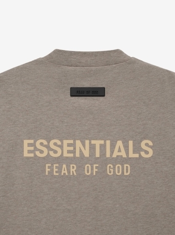 Fear of God Essentials V-neck Tee Fall Core Heather