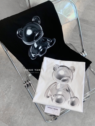 ADLV METAL BEAR SHORT SLEEVE T-SHIRT BLACK