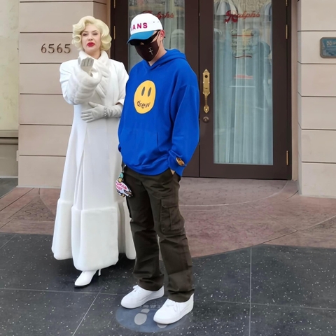 Drew House Mascot Oversized Hoodie - Royal Blue