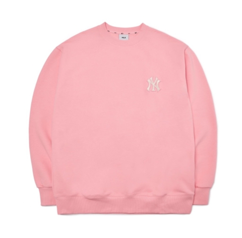 MLB SWEATER CHECK BAG BIG LOGO OVERFIT SWEATSHIRT NEW YORK YANKEES