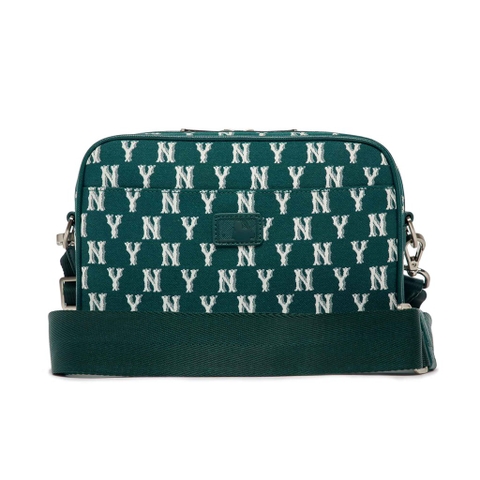 MLB CLASSIC MONOGRAM JACQUARD CROSS BAG NEW YORK YANKEES