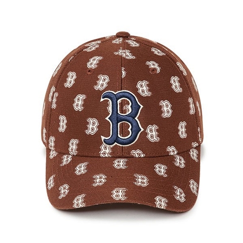 MLB Monogram Structure Ball Cap Boston Red Sox