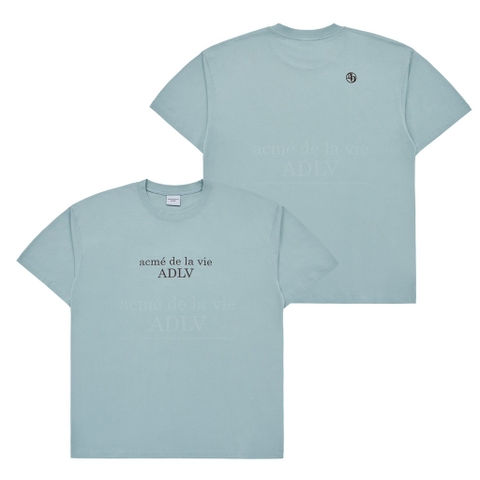 ADLV CIRCLE SYMBOL BASIC LOGO SHORT SLEEVE T-SHIRT DARK MINT