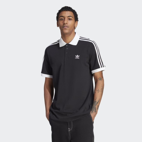 Adidas Polo Adicolor Classics 3-stripes Black [il2501]