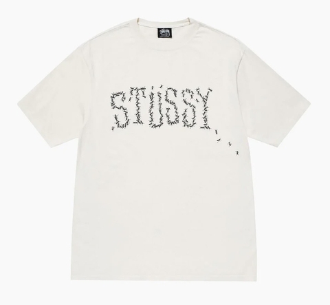 Stussy Ants Pig Dyed Tee White