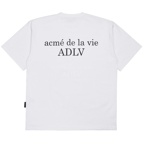ADLV BABY FACE TELEPHONE BABY SHORT SLEEVE T-SHIRT R WHITE