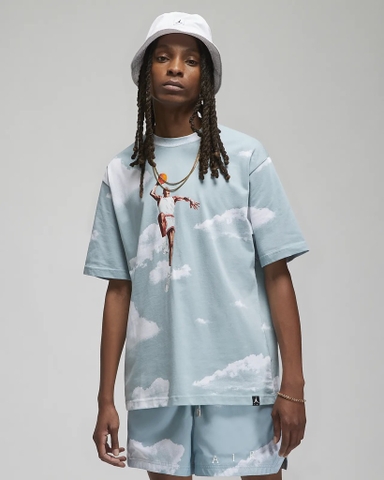 Jordan Essentials Men's T-Shirt Ocean Cube