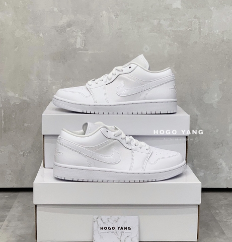Jordan 1 Low Triple White