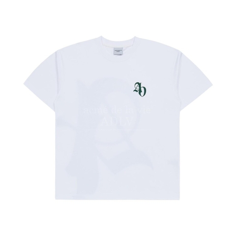 ADLV BIG NEW SYMBOL PRINTING SHORT SLEEVE TSHIRT WHITE