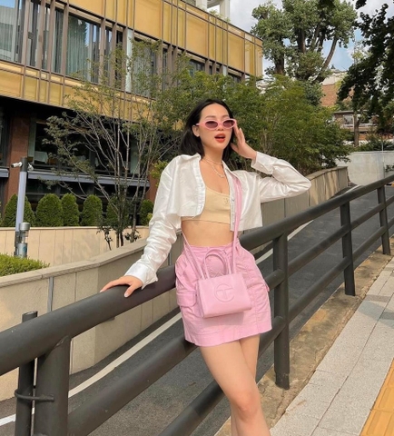 Telfar Small Shopping Bag Bubblegum Pink Size S