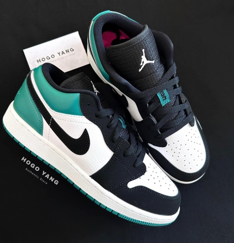 Air Jordan 1 Low Mystic Green 553558-113