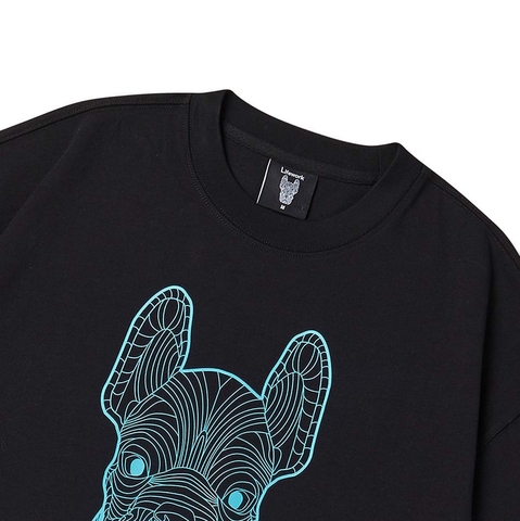 LIFE WORK Big Ladog Short Sleeve T-Shirt Blue Black