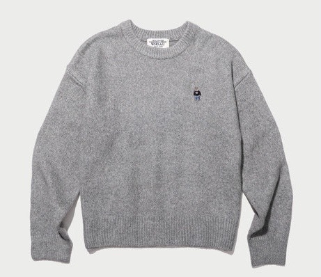 WHOAU Sweater WHKAC4T01F Gray