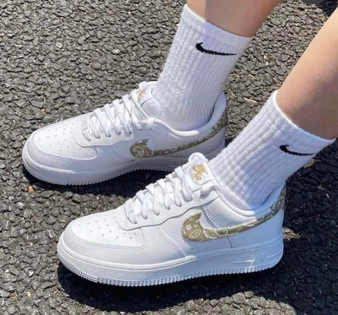 Nike Air Force 1 Low Olive Paisley